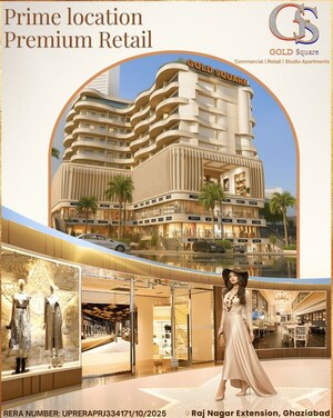  Office Space – Exterior View View at GKY Gold Square, Raj Nagar Extension - for Sale