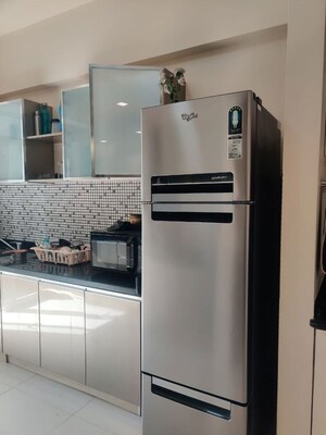 Kitchen in 2 BHK Apartment at Omkar Alta Monte, Malad East – for Rent