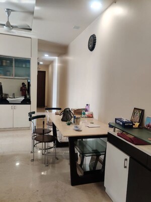 Living Room in 2 BHK Apartment at Omkar Alta Monte, Malad East – for Rent