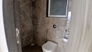 Bathroom in 2 BHK Apartment at Mahaveer Solitaire Edge, Kandivali East – for Rent