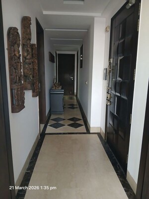 Building Lobby in 3 BHK Builder Floor at Greater Kailash Part 3 – for Sale