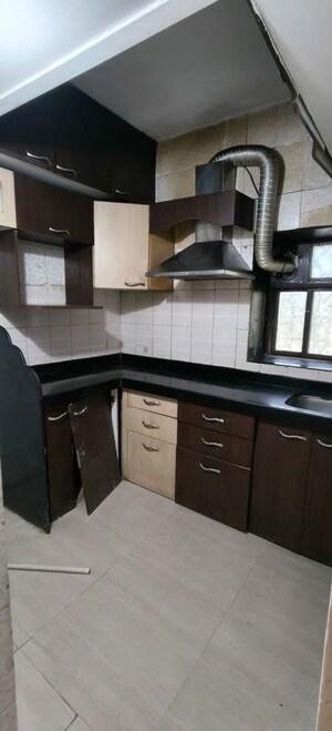 Kitchen in 2 BHK Apartment at Shivam CHS Nerul, Nerul – for Rent