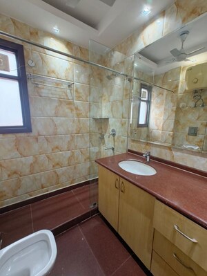 Kitchen in 3 BHK Builder Floor at Greater Kailash I – for Rent