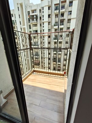 Balcony in 1 BHK Apartment at Lodha Lakeshore Greens, Dombivli East – for Rent