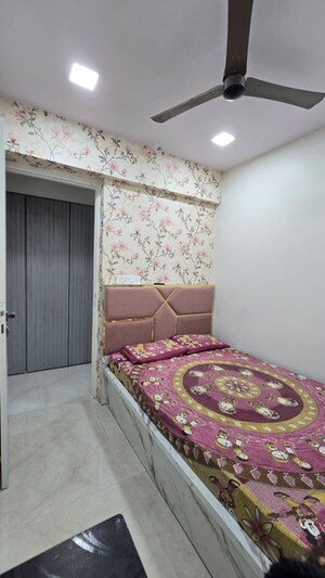 Bedroom in 2 BHK Apartment at Vihang Vermont, Ghodbunder Road – for Rent