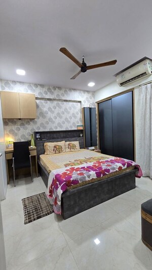 Bedroom in 2 BHK Apartment at Vihang Vermont, Ghodbunder Road – for Rent