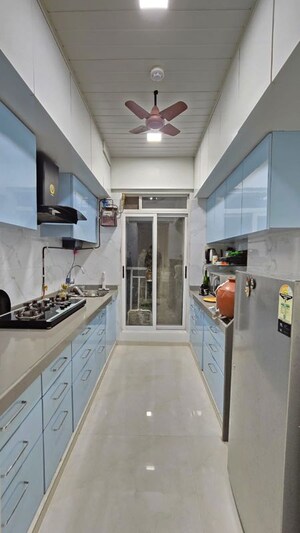 Kitchen in 2 BHK Apartment at Vihang Vermont, Ghodbunder Road – for Rent