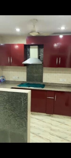 Kitchen in 3.5 BHK Builder Floor at Chittaranjan Park – for Rent
