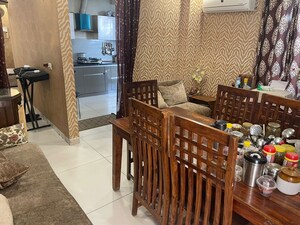 Dining area in 3 BHK Apartment at Pir Machalla – for Rent