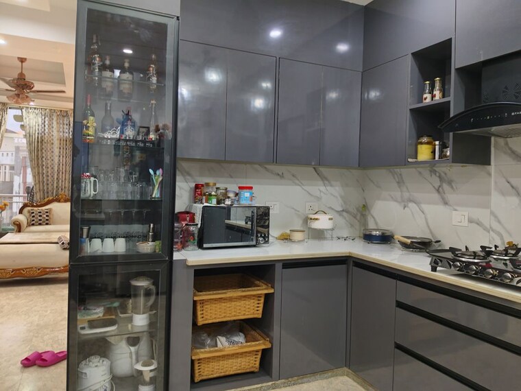 Kitchen, ss-almeria 3 Bedroom 2000 Sq.Ft. Builder Floor In Sector 84 Gurgaon 9905855