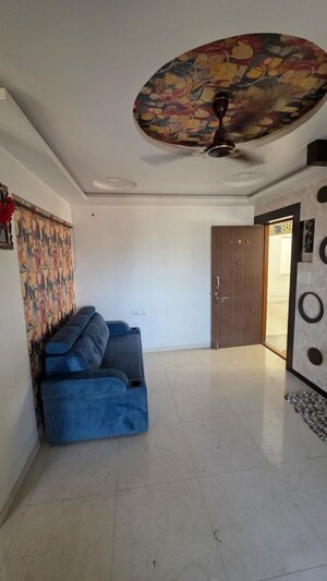 Living Room in 2 BHK Apartment at Global Serenity, Moshi – for Rent