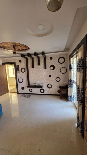 Living Room in 2 BHK Apartment at Global Serenity, Moshi – for Rent