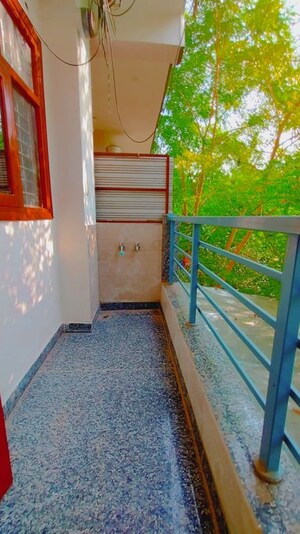 Balcony in 1 RK Builder Floor at Kohli One Malibu Town, Sector 47 – for Rent