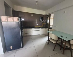 Kitchen in 3 BHK Apartment at Kudasan – for Rent