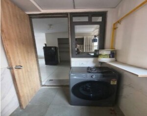 Kitchen in 3 BHK Apartment at Kudasan – for Rent