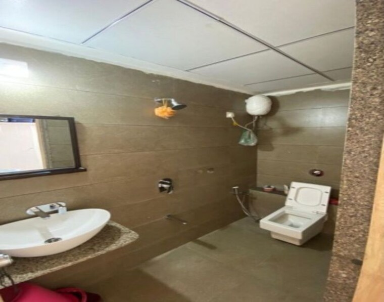 Bathroom, kudasan 3 Bedroom 1200 Sq.Ft. Apartment In Kudasan Gandhinagar 10264301