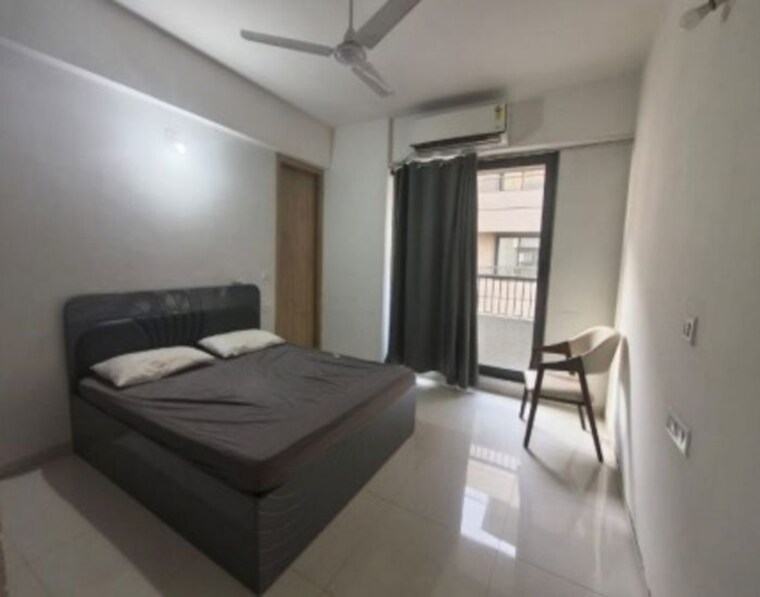 Bedroom, kudasan 3 Bedroom 1200 Sq.Ft. Apartment In Kudasan Gandhinagar 10264301