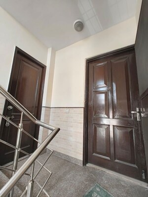 Staircase in 4 BHK Builder Floor at Kalkaji – for Rent