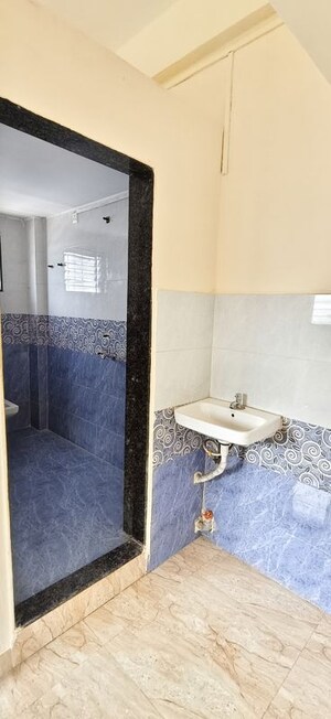 Bathroom in 1 RK Apartment at Wadgaon Sheri – for Rent
