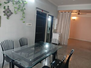 Dining area in 3 BHK Apartment at Bailey Road – for Rent
