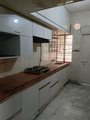 Kitchen in 3 BHK Apartment at Bailey Road – for Rent