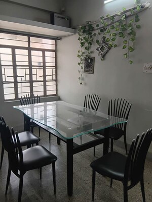 Dining area in 3 BHK Apartment at Bailey Road – for Rent