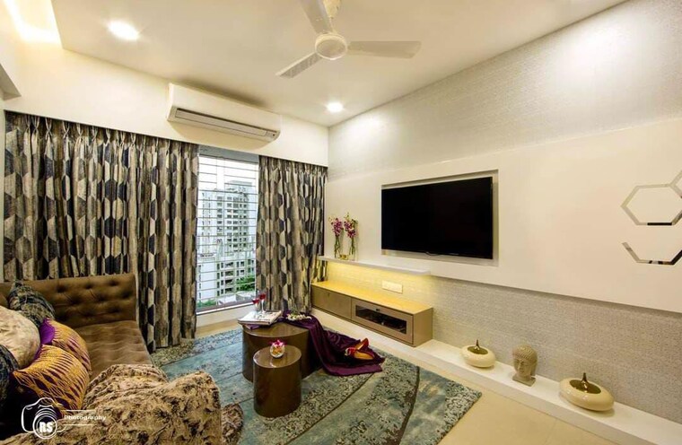 Living Room, shree-riddhi-siddhi-sumukh-hills 2 Bedroom 700 Sq.Ft. Apartment In Kandivali East Mumbai 10264308