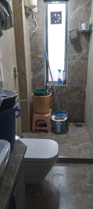 Bathroom in 3 BHK Apartment at Yash 5 Diamond Garden, Chembur – for Rent