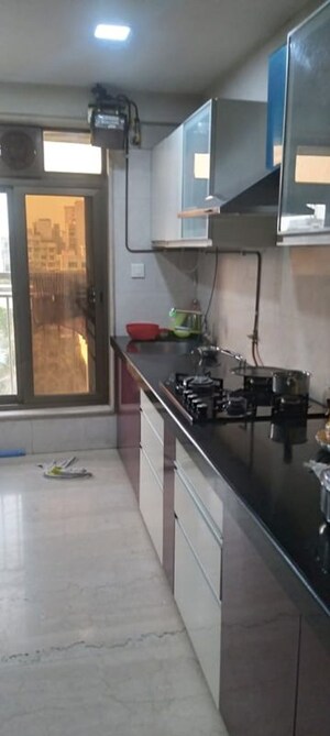 Kitchen in 3 BHK Apartment at Yash 5 Diamond Garden, Chembur – for Rent