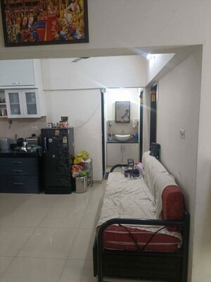 Living Room in 3 BHK Apartment at Tingre Nagar – for Rent