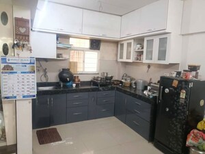 Kitchen in 3 BHK Apartment at Tingre Nagar – for Rent
