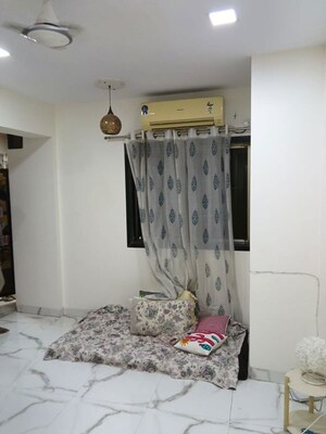 Living Room in 1 BHK Apartment at Suraj Parkview, Shivaji Park – for Rent