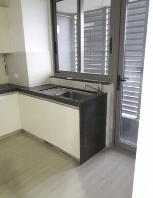 Kitchen in 3 BHK Apartment at Wadhwa The Address Boulevard, Ghatkopar West – for Rent