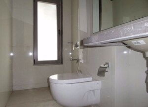 Bathroom in 3 BHK Apartment at Wadhwa The Address Boulevard, Ghatkopar West – for Rent