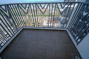 Balcony in 3 BHK Apartment at Migsun Green Mansion, Zeta I Greater Noida – for Sale