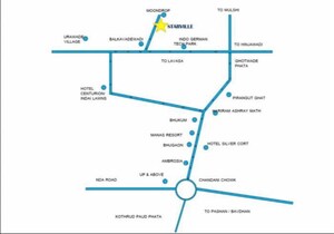  Plot – Map Location View at Pirangut - for Sale