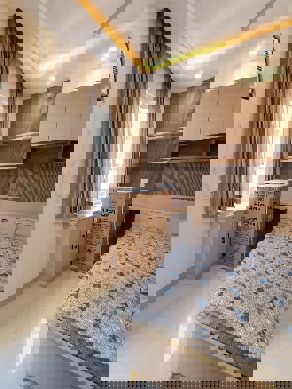 Living Room in 1 RK Builder Floor at Pragati Hills, Sector 47 – for Rent