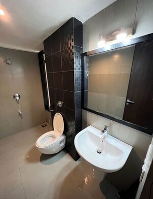 Bathroom in 2.5 BHK Apartment at Lodha Splendora, Ghodbunder Road – for Sale
