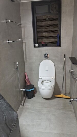 Bathroom in 2 BHK Apartment at Chembur Lotus CHS, Chembur – for Rent