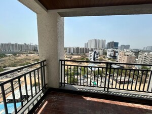 Balcony in 3 BHK Apartment at SRR Sriram River View, Narsingi – for Rent