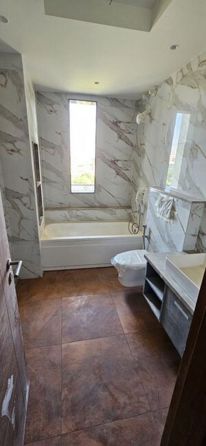 Bathroom in 1 RK Builder Floor at Kohli One Malibu Town, Sector 47 – for Rent