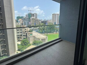 Balcony in 3 BHK Apartment at Rustomjee Oriana, Bandra East – for Sale