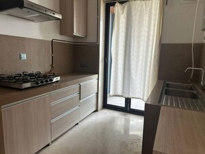 Kitchen in 3 BHK Apartment at Rustomjee Oriana, Bandra East – for Sale