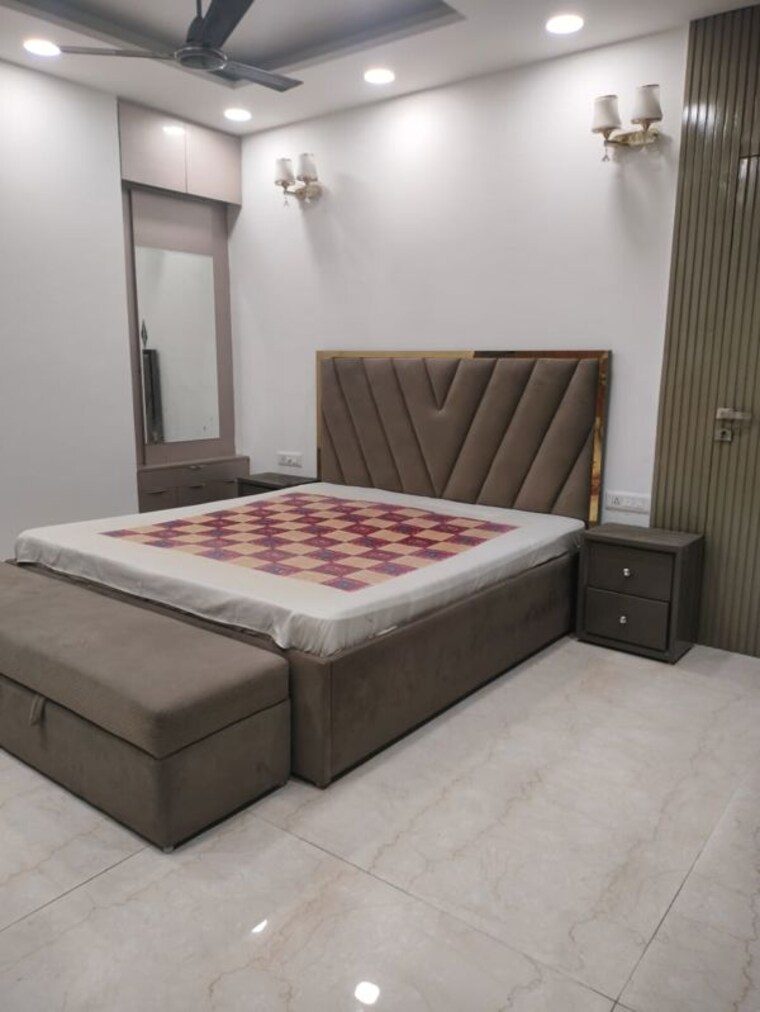 Bedroom, kohli-one-malibu-town 1 RK 650 Sq.Ft. Builder Floor In Sector 47 Gurgaon 10265036