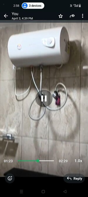 Bathroom in 2 BHK Apartment at Concorde Epitome, Electronic City Phase ii – for Rent