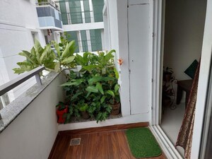 Balcony in 2 BHK Apartment at Mana Uber Verdant II, Sarjapur Road – for Rent