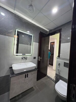 Bathroom in 3 BHK Apartment at South City 1 – for Rent