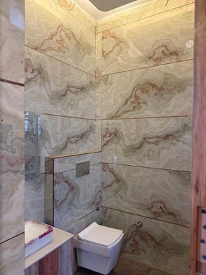 Bathroom in 5 BHK Independent House at Jarnail Enclave, Dhakoli – for Sale