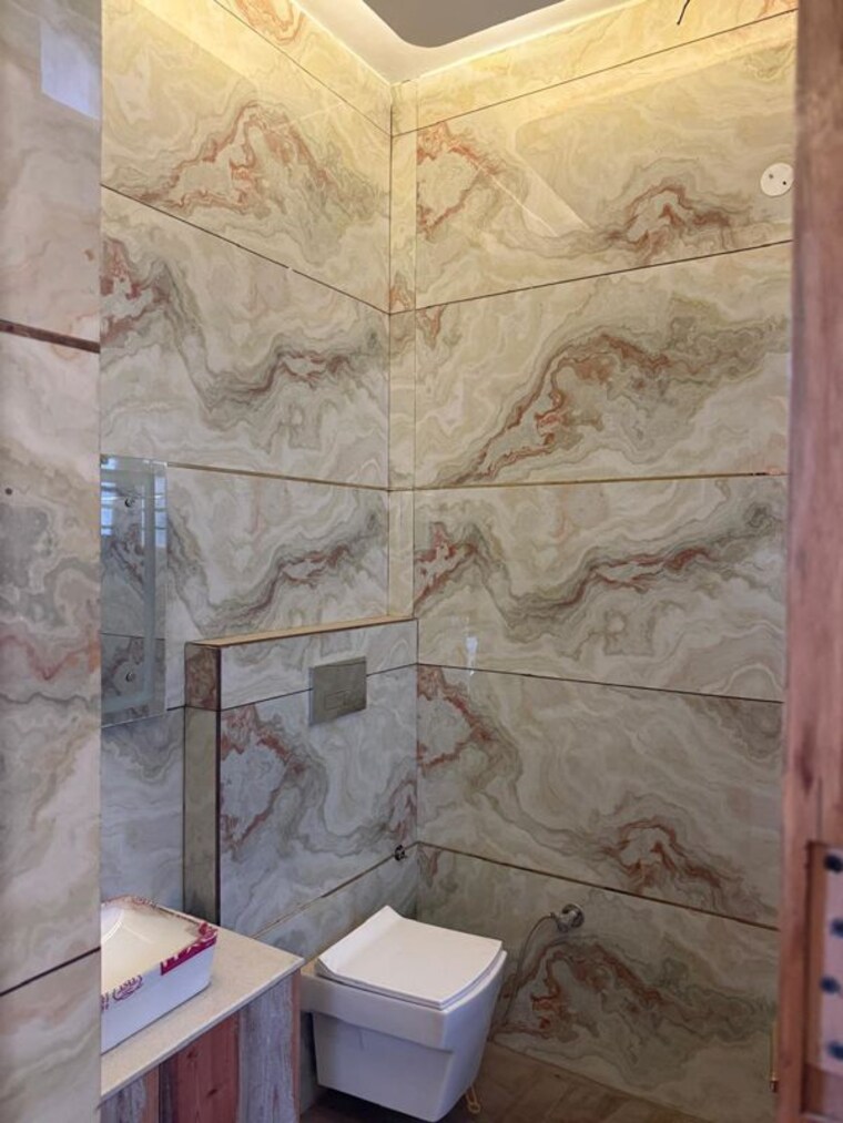 Bathroom, jarnail-enclave 5 Bedroom 2600 Sq.Ft. Independent House In Dhakoli Zirakpur 10265273