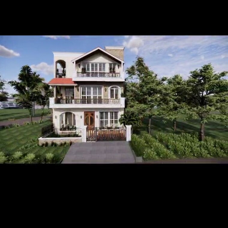 Exterior View, dlf-hyde-park 6 Bedroom 4000 Sq.Ft. Villa In South Mullanpur Chandigarh 10265154